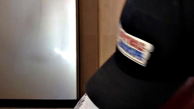 Gloryhole mature gay gets fucked by black cock after BJ