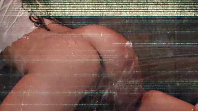 Big Tits April Olson Masturbates Poolside With Vibrator and Butt Plug