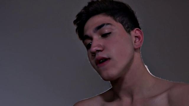 On a sofa, Latin boys Ash and Simon start kissing and it isn't long before their clothes are hitting the floor. By the time these skinny and smooth young men are naked, Ash is enjoying a blow job.