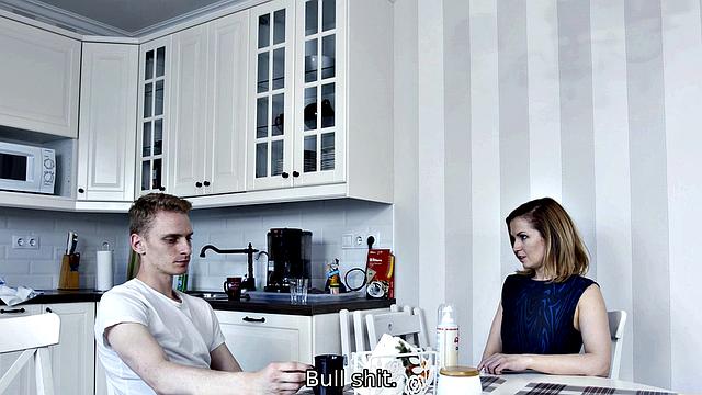 TUTOR4K. Math tutor hasn't preparedfor exam and the guy fucks her