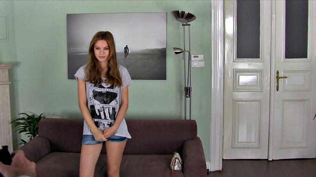 Hot Brunette Has The Best Smile For Oral