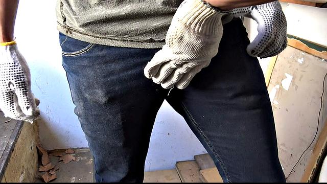 Latino studs Hector and Franco stroke and explore each other's uncut cocks for the first time on camera