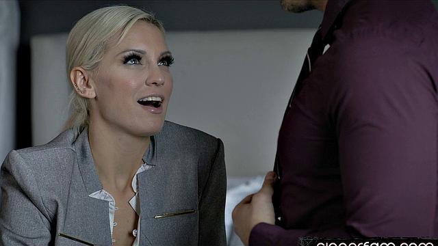 Big-titted Stepsis gets pounded in passionate affair