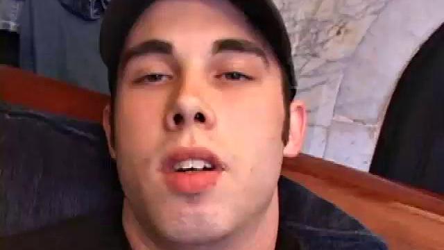 Tapher Blaze strokes his thick cock and lets the pleasure take over