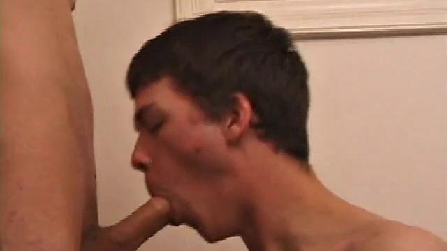 Casper Cox brags about his latest conquest to curious Matthew, before they strip their clothes. Matthew gets Casper to suck his dick, and then he returns the favor. An oral exchange follows, until Matthew suggests fucking Casper.