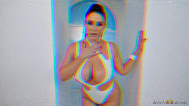 Анжела Уайт и Блейк Блоссом натирают друг друга маслом и трахаются с Заком Уайлдом втроём, сквирт и сперма на телах взрослых шлюх.