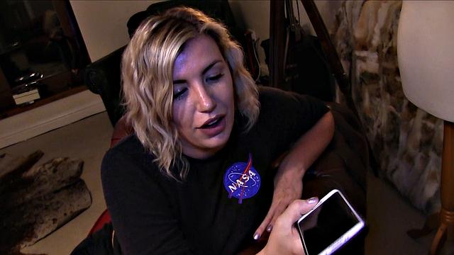 Big booty stepsis rammed and spunked on her face POV