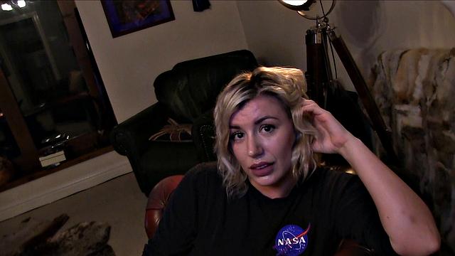 Big booty stepsis rammed and spunked on her face POV