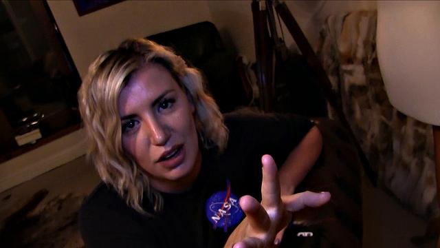 Big booty stepsis rammed and spunked on her face POV