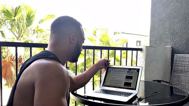 Black hunk mesmerizes POV barebacks BF after deepthroat