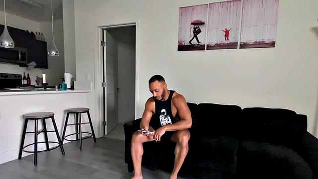 Black hunk mesmerizes POV barebacks BF after deepthroat