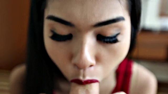 Pop1 on Hello Ladyboy - Blowjob Clip 3