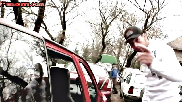 Amateur busty MILF gets licked and fucked by her man