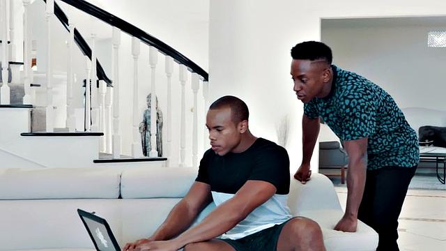 Black loves fucking hardcore in tight anal hole