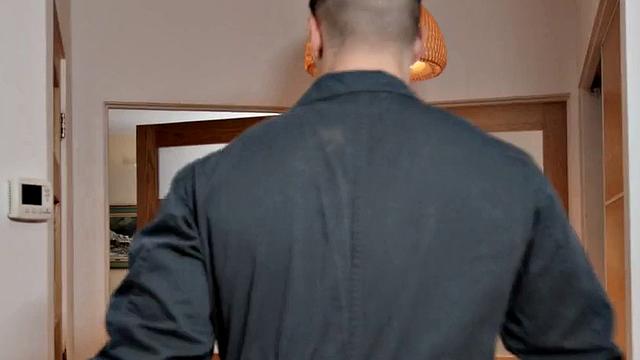 Busty bisex tattooed babe rides in reverse cowgirl trio