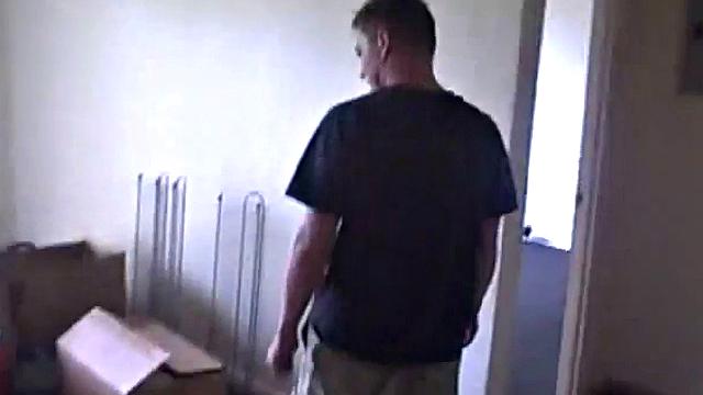 Kinky teen with small tits gets her tight pussy pounded in doggystyle in the kitchen