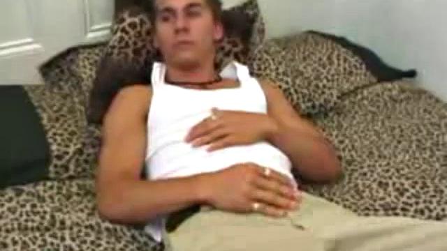 In this solo, Brock Labelli puts on a hot stroke show. Hard from the start, all he needs is lube in his hands. He shoves an anal toy into his tight hole, and fucks himself nice and easy.