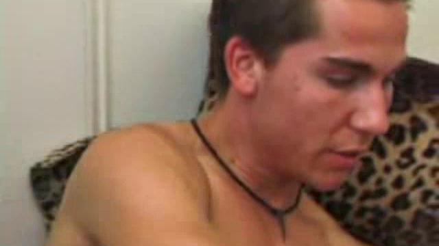 In this solo, Brock Labelli puts on a hot stroke show. Hard from the start, all he needs is lube in his hands. He shoves an anal toy into his tight hole, and fucks himself nice and easy.