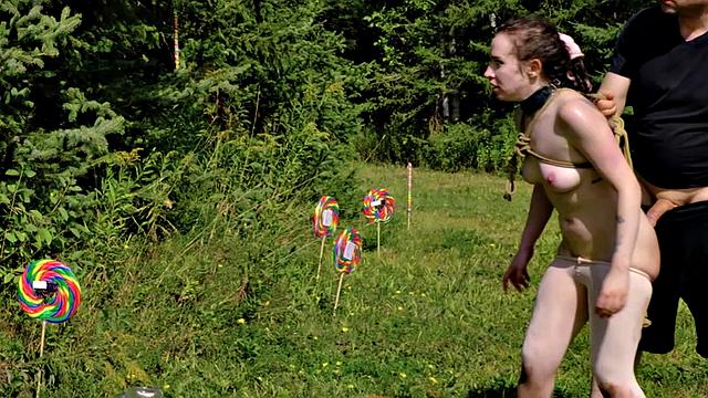 Piss drink and ballet for submissive