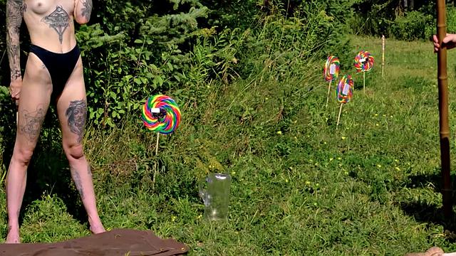 Piss drink and ballet for submissive