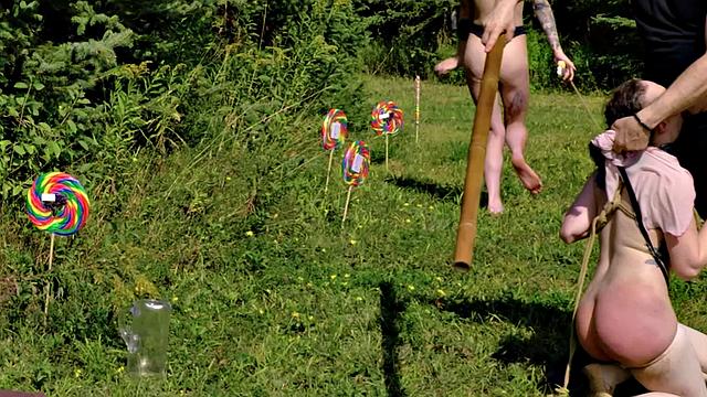 Piss drink and ballet for submissive