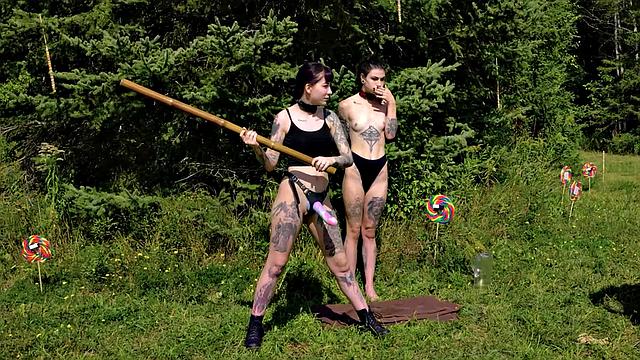 Piss drink and ballet for submissive