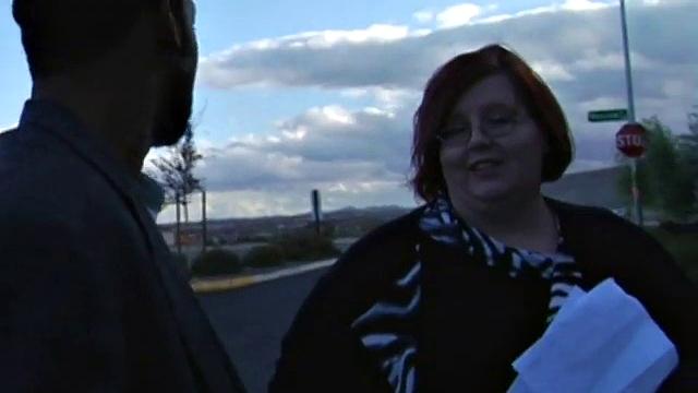 Fat Babe Swallows a Black Cock