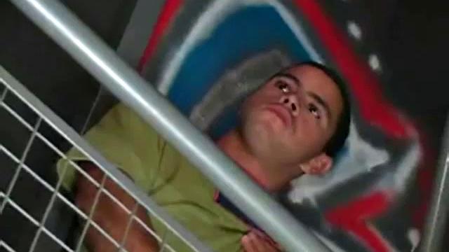 We open with Emmilio Calvo dancing and stripping in a cage. His sexy writhing is too much to handle for Felipe Sainzand and soon the erotic dancer approaches him.