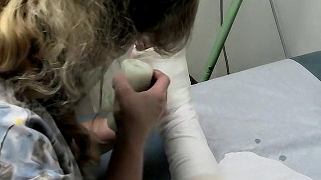Foot Cast for Evan in Need - Evan Heinze and Ian Madrox