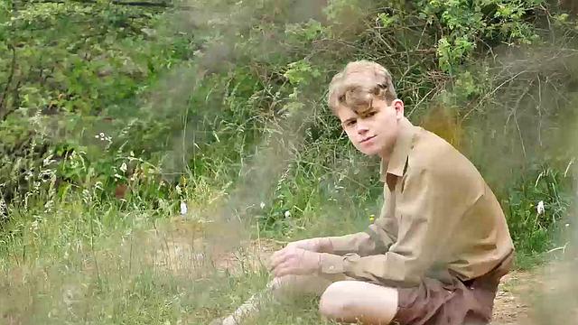 Leo Ocean is relaxing in the woods when Park Ranger Jerry Kaytton catches the young man smoking. Furious with him, Jerry forces his dick down the boy's throat.
