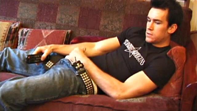 Aden Cross enjoys guy-next-door good looks and his rock hard cock makes him the fantasy of many. His body is fantastic and he isn't shy about showing it off.