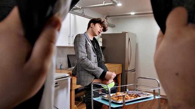 Nympho gay fucked in tight asshole by naughty gay