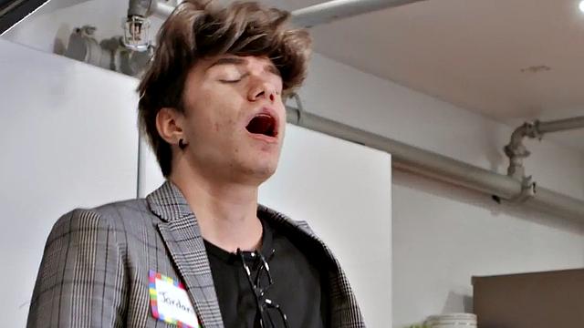 Nympho gay fucked in tight asshole by naughty gay