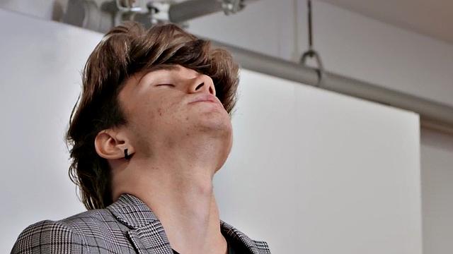 Nympho gay fucked in tight asshole by naughty gay