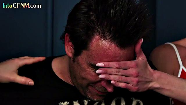 CFNM amateurs wanking lover
