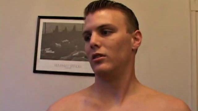 Amateur Stroking His Cock