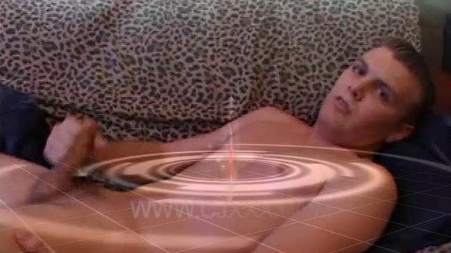 Amateur Stroking His Cock