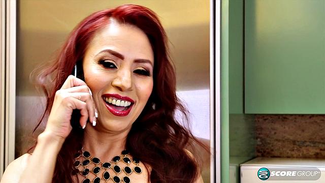 Red-hot MILF gets ass-fucked by the gardener