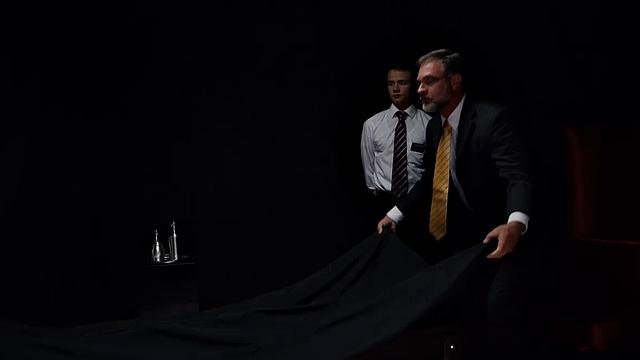 obedient elder surrenders to dominant order men and president faust's intense gay power play
