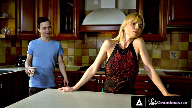 LUSTY GRANDMAS - Busty Granny Nadya Basinger Bangs Her Old Nikki