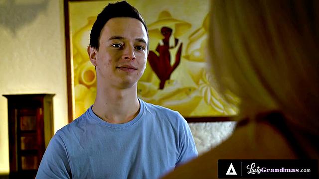 LUSTY GRANDMAS - Busty Granny Nadya Basinger Bangs Her Old Nikki