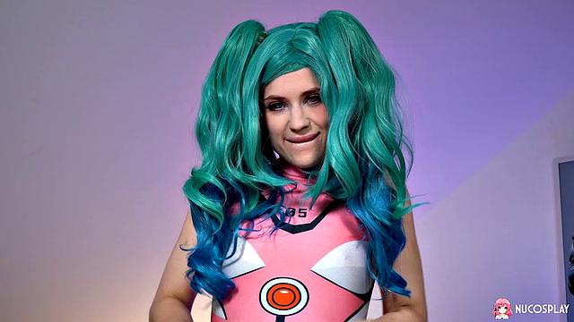 Sexy Nikki Hill rides on a hard cock on Nucosplay