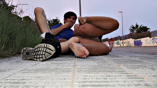 Caught Nude In Her Car