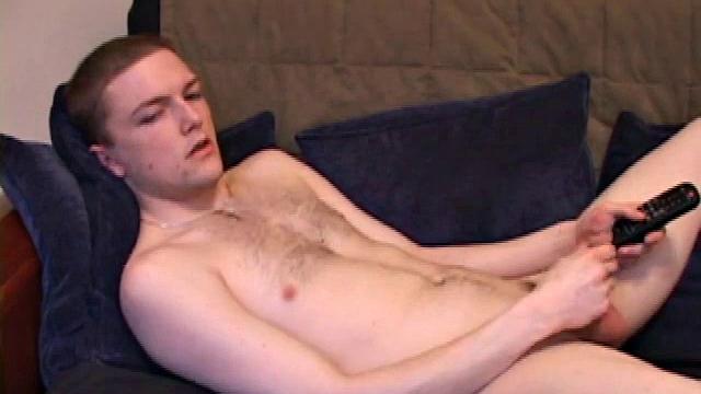 Young Axel Strokes Meat