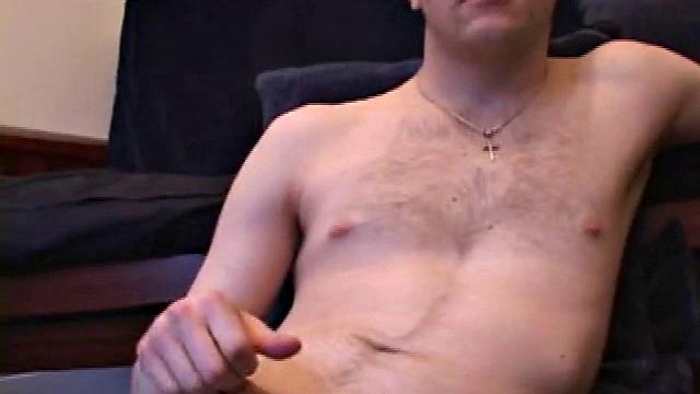 Young Axel Strokes Meat