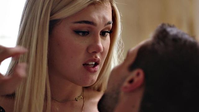 Ts sucks bf before bareback fucking in couple