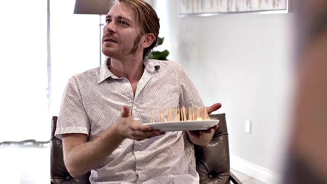 Inked beauty drilled from behind after getting off