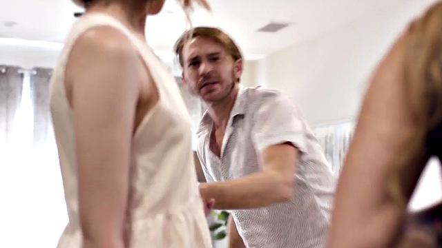 Inked beauty drilled from behind after getting off