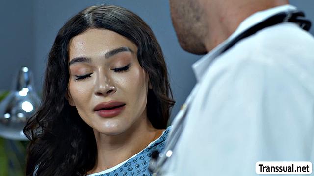 Trying my super handsome doctor’s dick