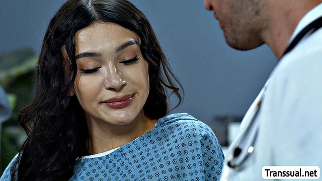 Trying my super handsome doctor’s dick